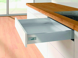 Комплект ящика InnoTech Atira 70х350 серый, полн. выдв., Silent System, Art. 9228878, Hettich