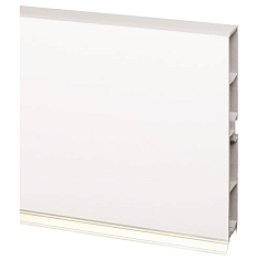 Цоколь кухонный ПВХ  100х4000мм, белый, REHAU