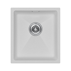 Мойка Paulmark LUMI, LU41-WH, 410х460х210 мм, белый, в комплекте
