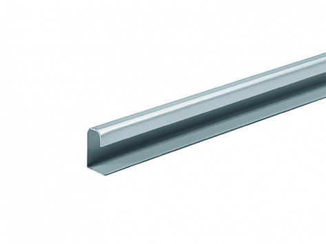 Ручка-профиль для TopLine L, толщина двери 18-19 мм, длина 2500 мм, серебристая сталь Art. 9209756, Hettich