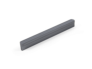 Ручка мебельная, накладная SHELL RS064GR.4/128, 128 мм, серый, Boyard
