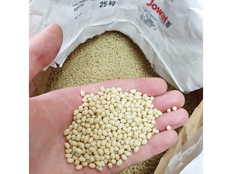 Клей-расплав для кромочных пластиков, Йоватерм 284.70, натуральный, 25 кг., мешок (УЦЕНКА)