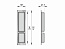 Дополнительный блок-лоток для столовых приборов BLOKI PC11/W/107x430, белый, Boyard