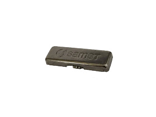 Декоративная заглушка на плечо для петель MASTER BLACK с логотипом SAMET Art. 10258501Y, Samet