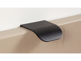 Ручка мебельная, торцевая POINT RT011BL.1/32, 32 мм, черный, Boyard