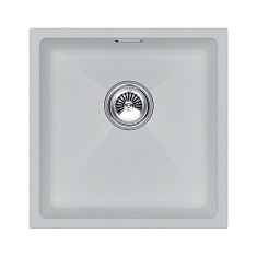 Мойка Paulmark LUMI, LU45-WH,  455х460х210 мм, белый, в комплекте