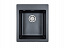 Мойка Paulmark LEER , PM104249-BLM , 415х490мм, кварцевая композитная мойка, черный металлик