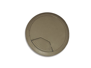 Заглушка для проводки D60, полумрак крайола