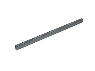 Ручка мебельная, накладная SHELL RS064GR.4/320, 320 мм, серый, Boyard