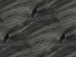 Столешница 3000х600х40 Azurita black 8111/Pt  (1п/5), e2, Slotex