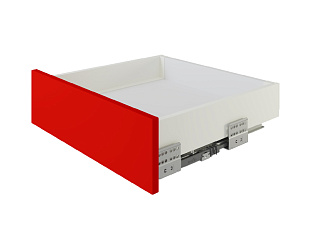 Комплект ящика  с прямыми боковинами СТАРТ push to open стандартной высоты, 86мм, белый, SB28W.1/500, Boyard