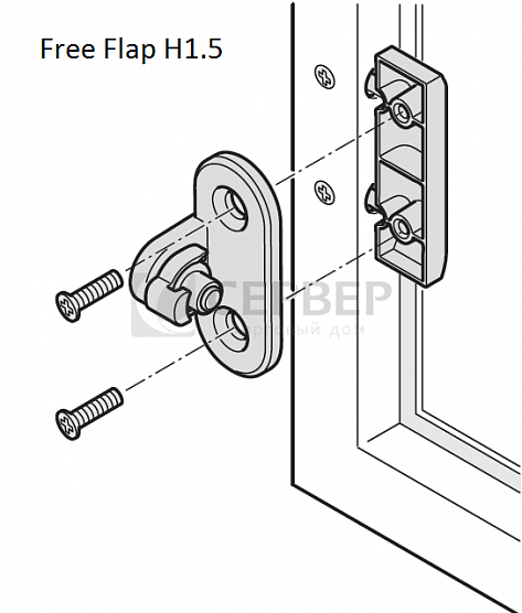 Free flap схема установки