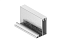 Aristo Slim line Рамка нижняя широкая 5,4, серебро крац. AV0589.VP540.SLXAN.CJ