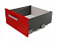 Комплект ящика  с прямыми боковинами СТАРТ с доводчиком высокий, графит, SB20GRPH.1/400, Boyard