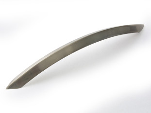 Ручка мебельная, скоба ALM PREMIUM IL-209, 192 мм, нержавеющая сталь/лак, Mico