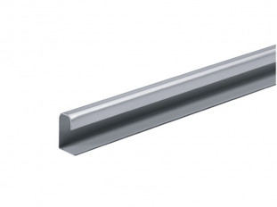 Ручка-профиль для TopLine L, толщина двери 15-16 мм, длина 2500 мм, серебристая сталь Art. 9206249, Hettich