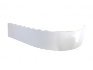 Закругление для цоколя универсальное H-150 мм, белый глянец
