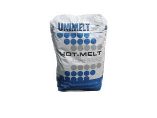 Клей-расплав для кромочных пластиков, UNIMELT 594, белый, 25 кг., мешок