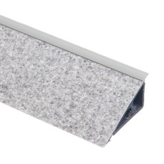 Плинтус PERFETTO-LINE Gray granite 5035 (заглушка 219725-024) / Rehau