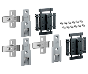 Комплект из трёх средних петель WingLine L, серый Art. 9339496, Hettich