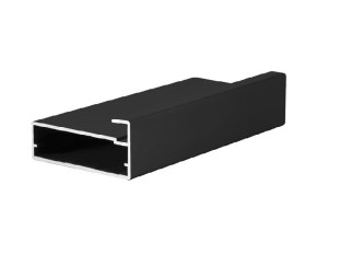 Профиль для фасадов широкий 20х45х3000 (8 мм), черный анод