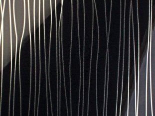 Панель 08х1220х2800 Черная Линия - Stripped Black (P201) (EVOGLOSS,МДФ), C