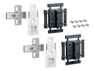 Комплект из двух средних петель WingLine L, белый Art. 9339493, Hettich