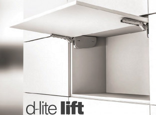 Механизм для фасада D-lite Lift модель  A1, серый Art. 12407610003001, Samet