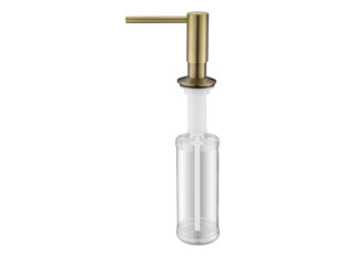 Дозатор для жидкого мыла DECUS, D004-BR, бронза, Paulmark
