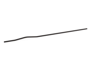 Ручка мебельная, скоба Apro асимметричная, черный матовый, 352/1135 мм, Nomet